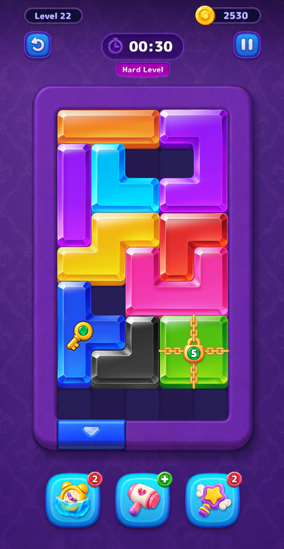 Color Block Out: Slide Puzzle Screenshot 3